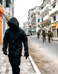 Three-Point Egress Movement of a Covert Operative Pursued by Enemy Soldiers in Tangier, Morocco | RDCTD Tradecraft