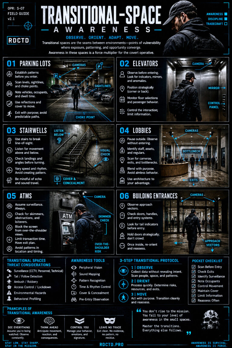 Transitional Space Awareness 421 Infographic PDF | RDCTD Tradecraft