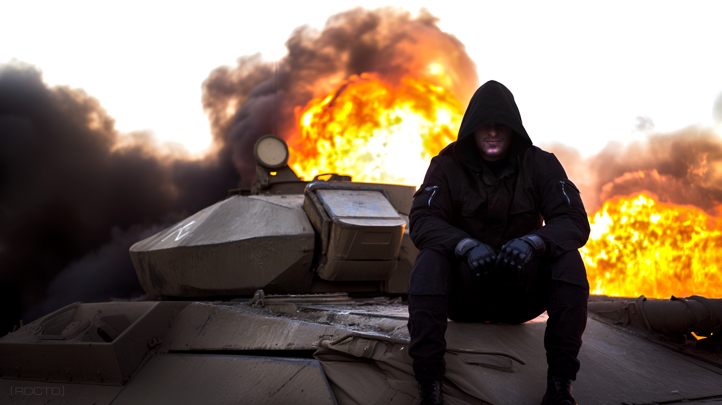 Unbothered as a Covert Operative on a Tank During Combat | RDCTD Tradecraft