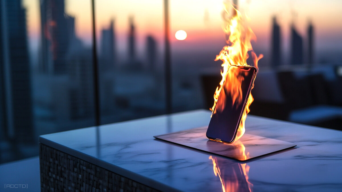 Wiretapped Phone Countermeasures in a Penthouse Balcony in Dubai | RDCTD Tradecraft